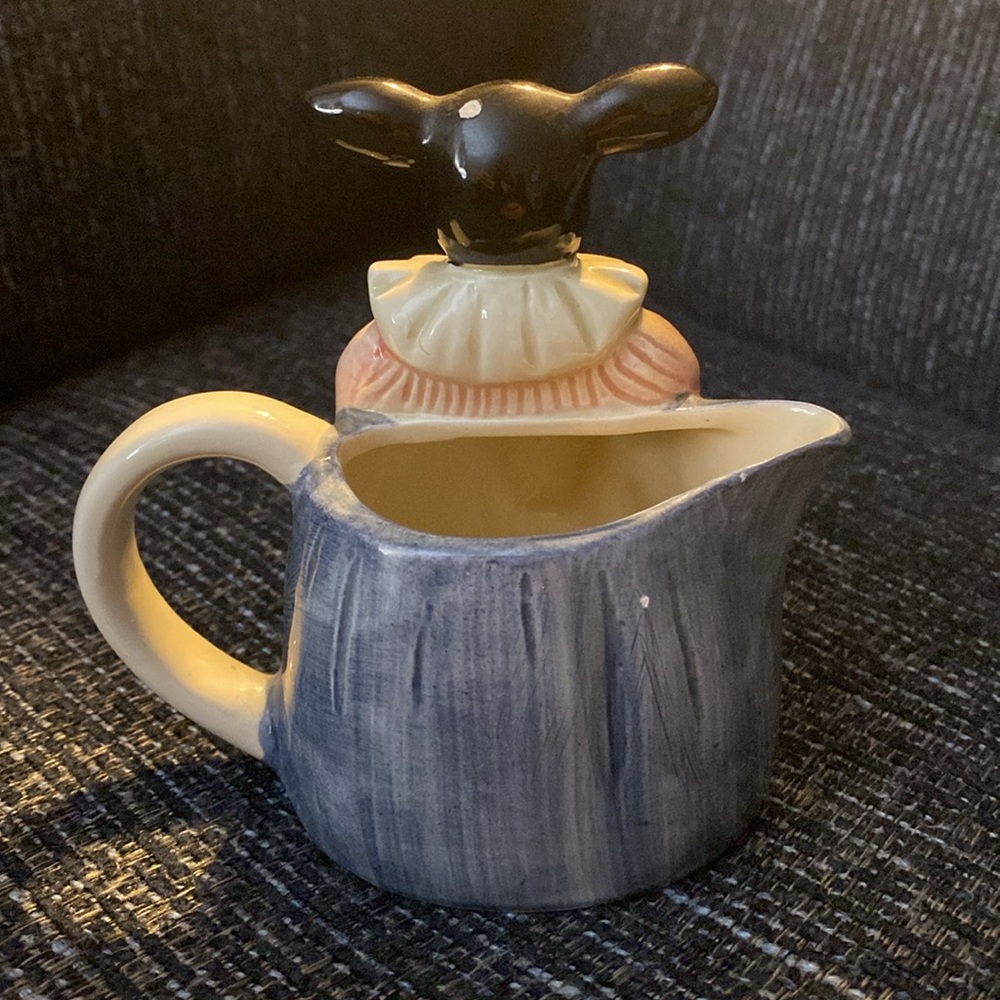 Vintage Otigiri Cow sugar and creamer - Picture 4 of 6